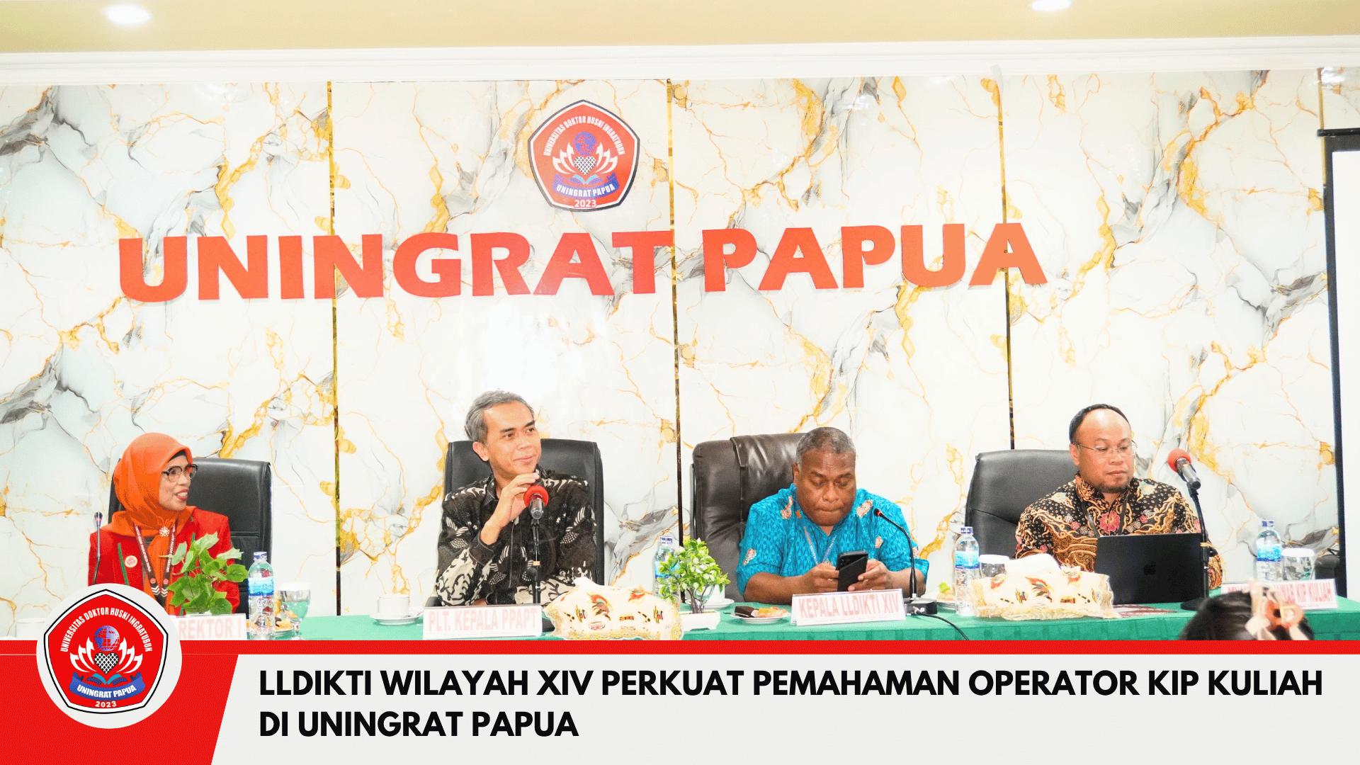LLDIKTI Wilayah XIV Perkuat Pemahaman Operator KIP Kuliah di UNINGRAT Papua